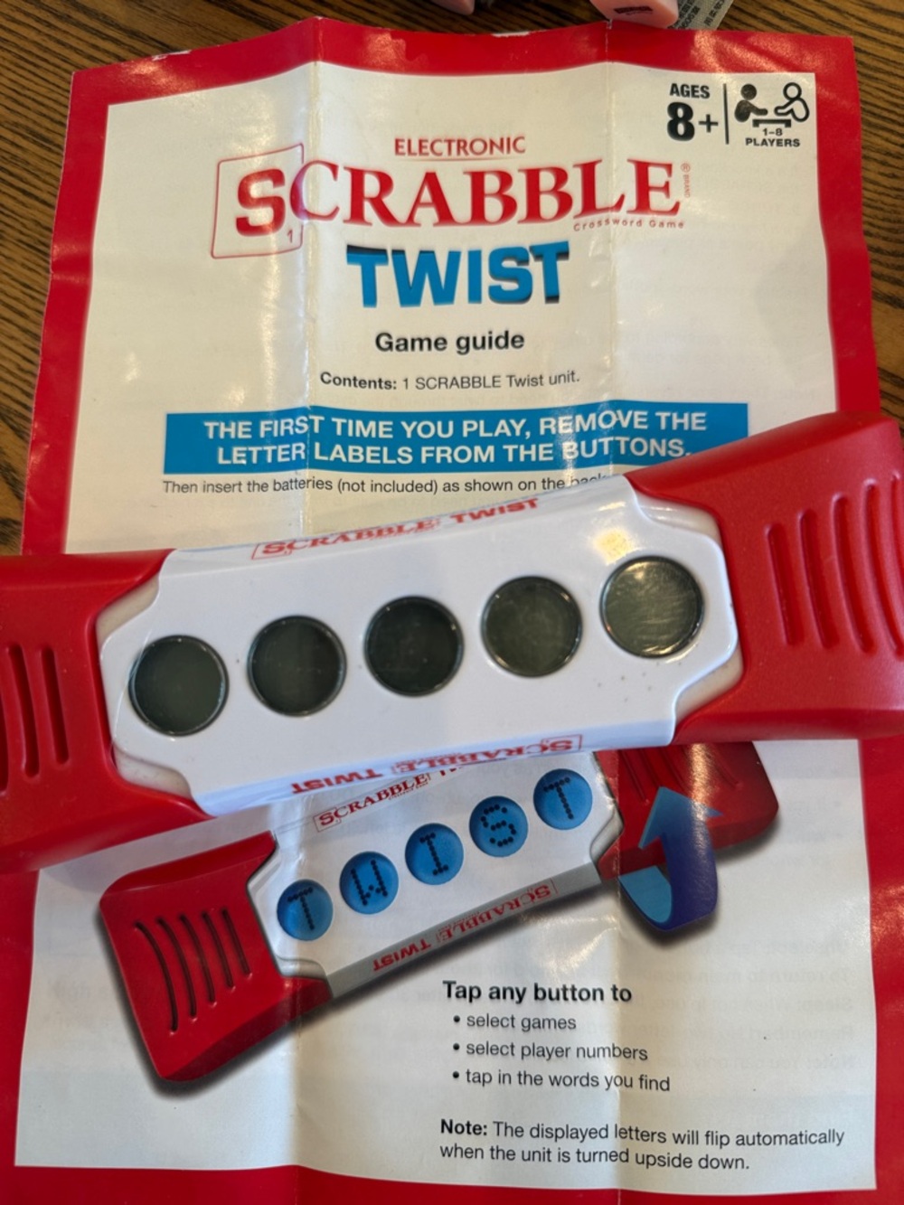 Scrabble Twist Game